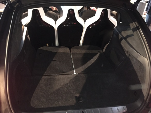 Forhandsvisning av Model X trunk 5 seat